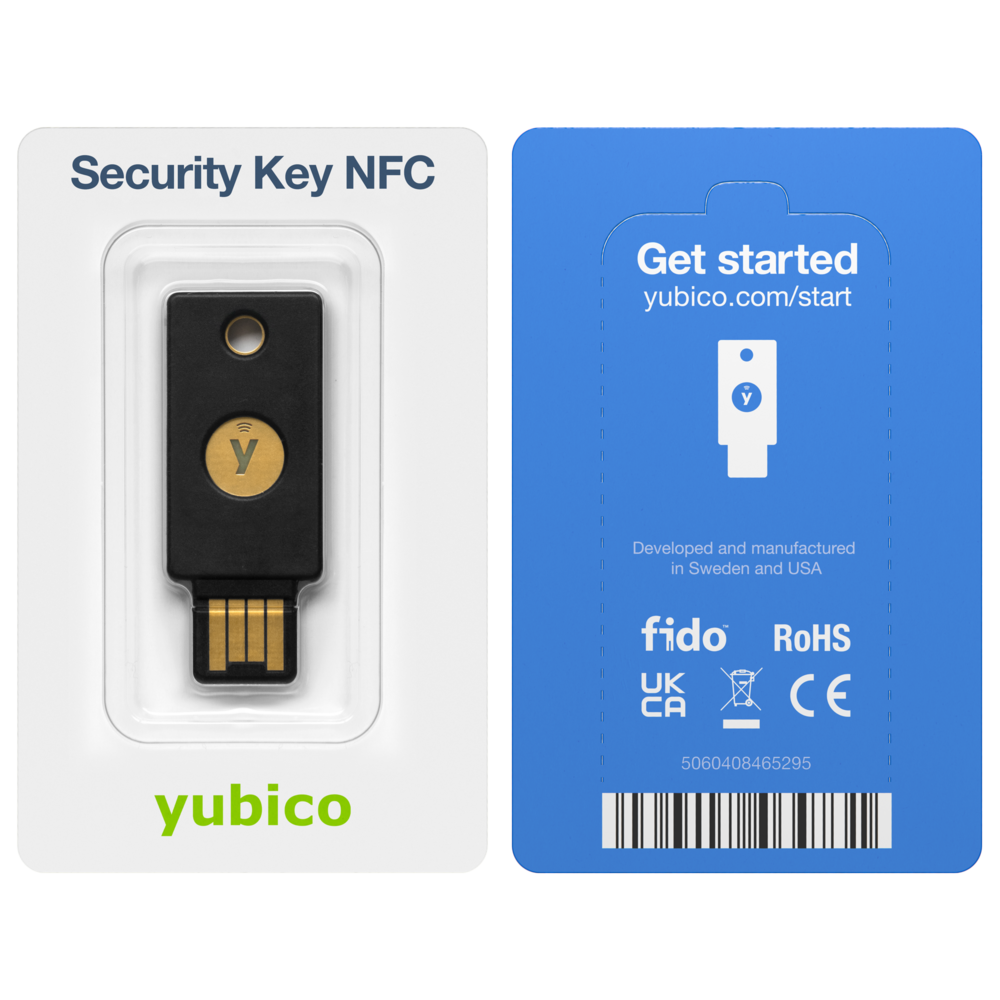 Security Key NFC by Yubico USBA