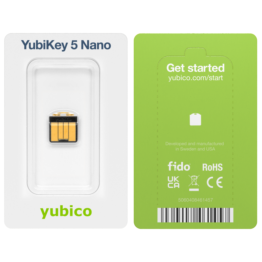 YubiKey 5 Nano